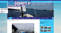 Desktop Screenshot of boatcleaners.nl