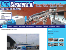 Tablet Screenshot of boatcleaners.nl